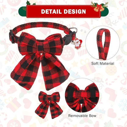 SCENEREAL Christmas Cat Collar - Image 3