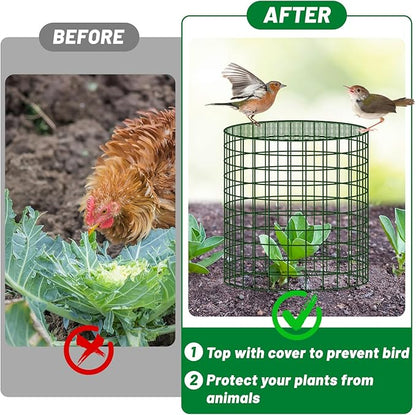 UNIFAMILY 6pcs Plant Protectors from Animals - Image 4