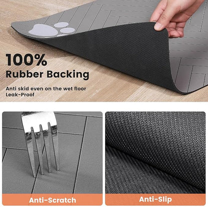 Pet Feeding Mat-Absorbent Pet Placemat - Image 6