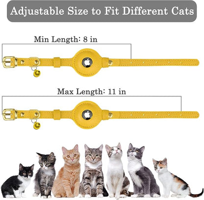 OOPSDOGGY Leather AirTag Cat Collar - Image 4