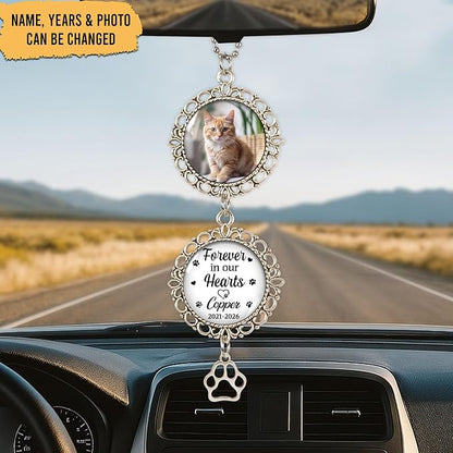 Hyturtle Personalized Pet Memorial Car Hanging Ornament - Image 2