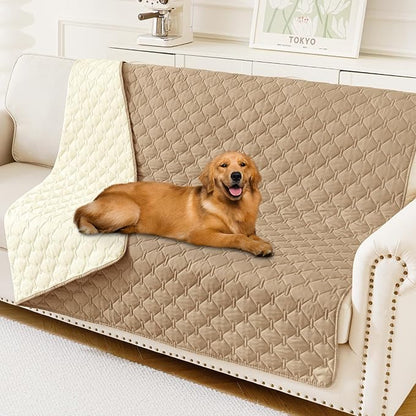 Smiry Waterproof Dog Bed Cover Blanket, Soft Reversible Pet Blanket, Washable by Smiry