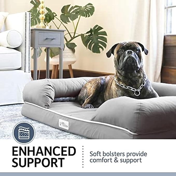 PetFusion Ultimate Dog Bed, Orthopedic Memory Foam, Medium Firmness Pillow - Image 4