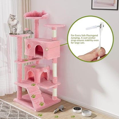 54 Inches Cat Tree Tower Condo, Cat Tower - Image 6