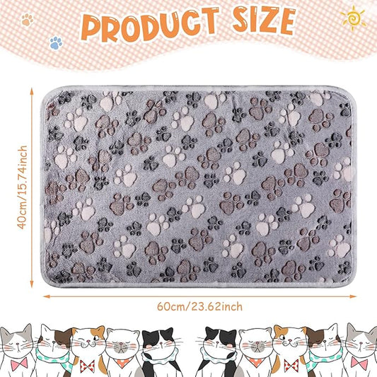 Tatuo 4 Pcs Dog Blanket for Pet Cat Blankets Indoor Puppy Teething Stuff Toys - Image 2