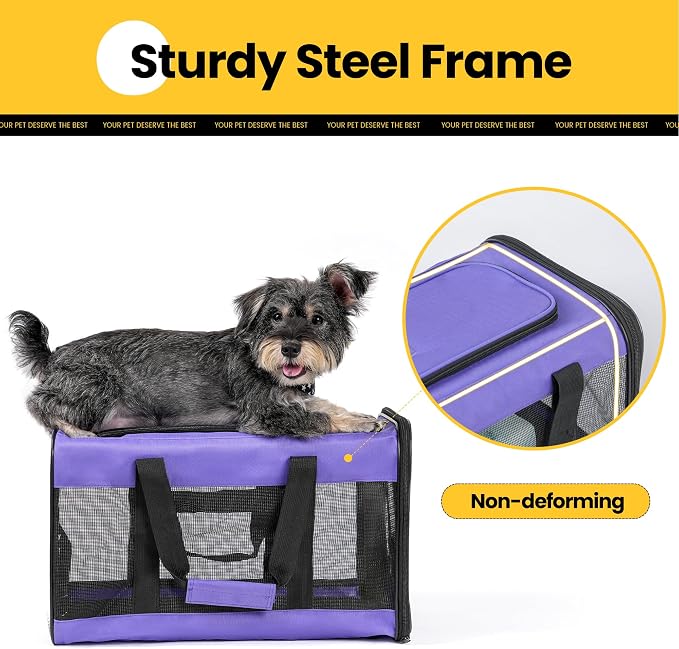 Cat Carrier Airline Approved, Soft-Sided Dog Carrier - Image 8