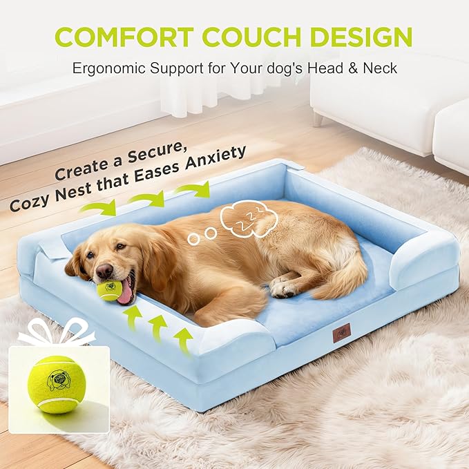 Extra Large Dog Bed, Orthopedic XL Washable Bed - Image 7