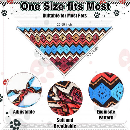 Amylove 120 Pcs St. Patrick's Day Dog Bandanas Bulk Holiday Triangle Dog Pack - Image 2