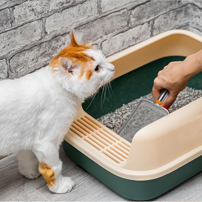 Cat Litter Scoop Stainless Steel Mesh Scooper - Image 9