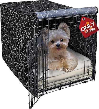 Explore Land Pattern Dog Crate Cover by ExploreLand