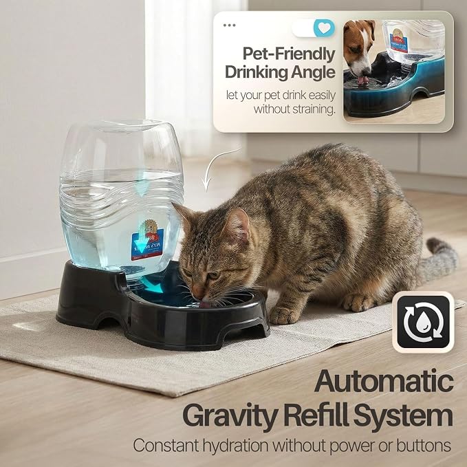 Flexzion Automatic Gravity Pet Waterer - Image 3