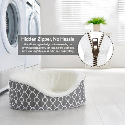 MidWest Homes for Pets Orthoperdic Egg-Crate Nesting Pet Bed w/ Teflon Fabric - Image 4