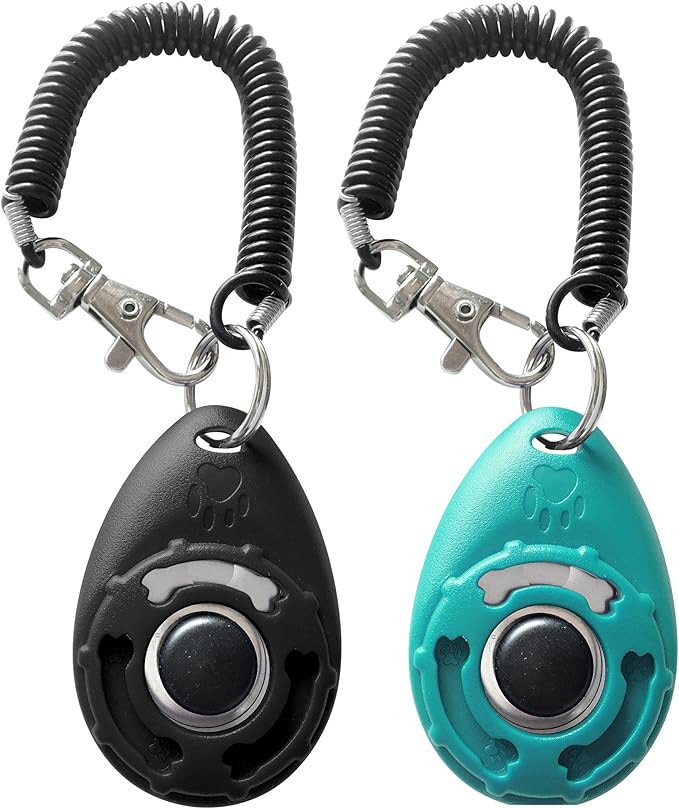 Pet Training Clicker with Wrist Strap by HoAoOo