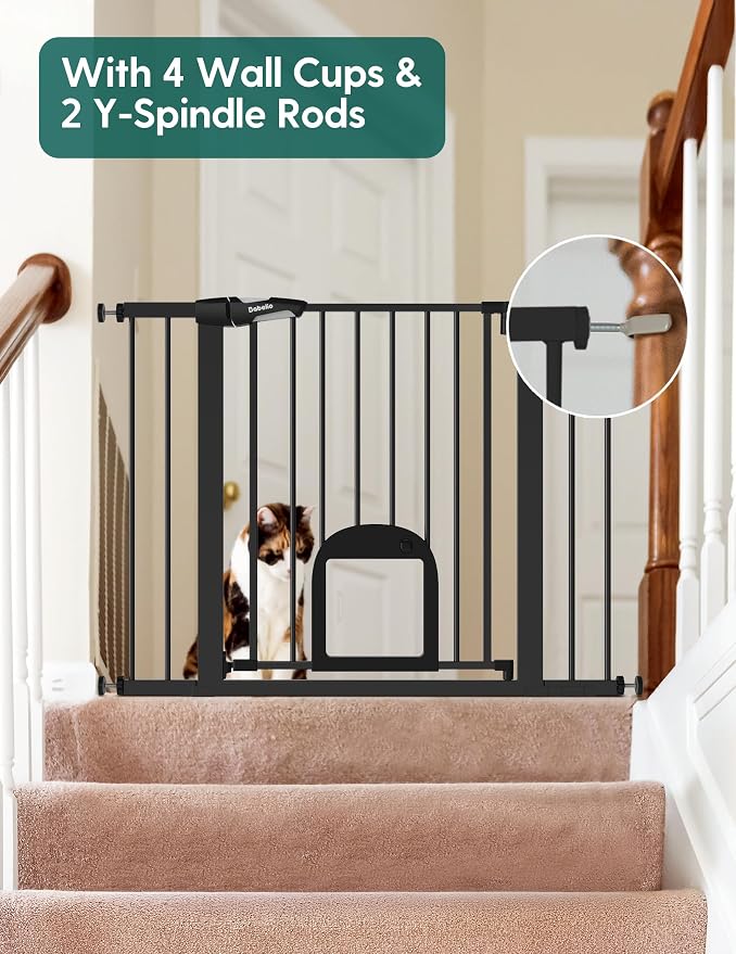 Babelio 36" Tall Upgraded Baby Gate - Image 6