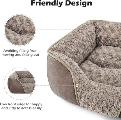 INVENHO XX-Large Dog Bed Rectangle Washable Orthopedic Soft Calming Sleeping - Image 5