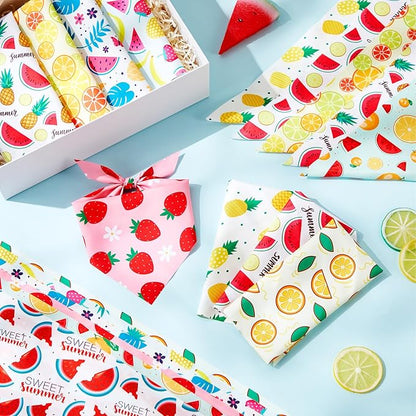 Weewooday 50 Pcs Fruit Dog Bandanas Bulk - Image 5