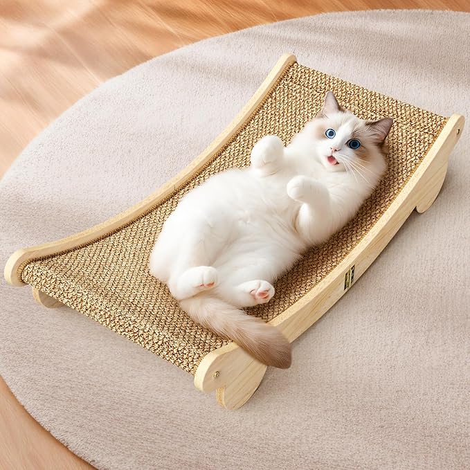 Ordora Extra Large Cat Scratcher: 31.5 inch Cat Scratch Pad&Bed Lounge by ORDORA