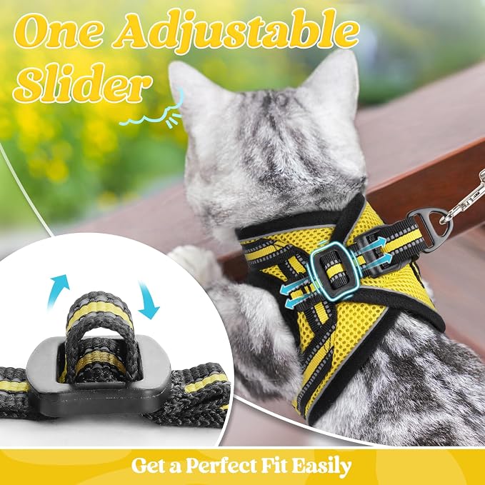 rabbitgoo Cat Harness and Leash Set - Image 7
