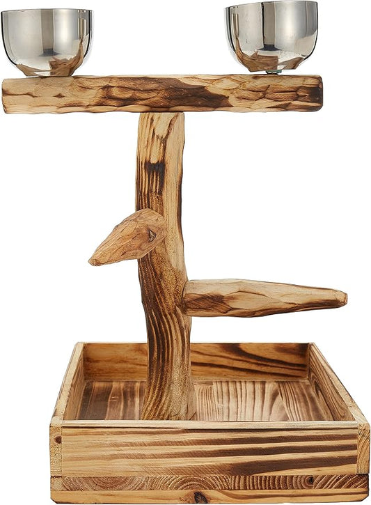 PENN-PLAX Bird-Life Natural Wood Tree Perch by Penn-Plax