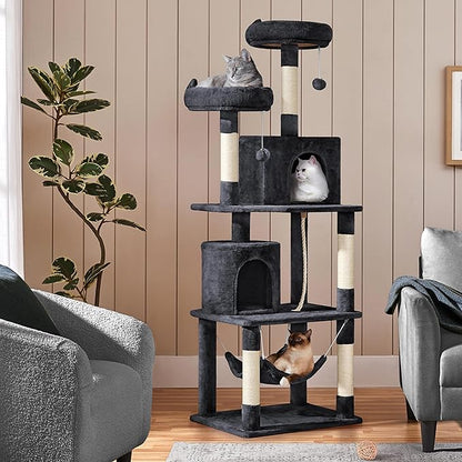 Yaheetech Cat Tree, 70.5in Climbing Tower - Image 3