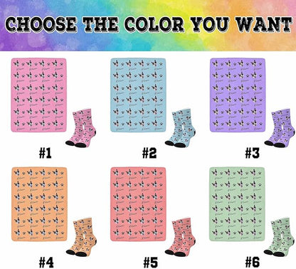 Personalized Paw Print Dog Blanket - Image 2