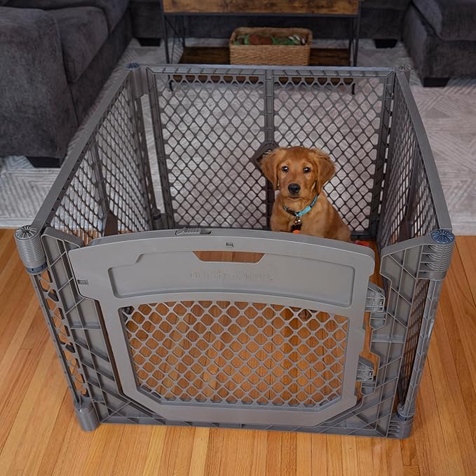 MyPet North States Petyard Plus: 3 Ft. Wide Folding Dog Playpen Indoor or - Image 2