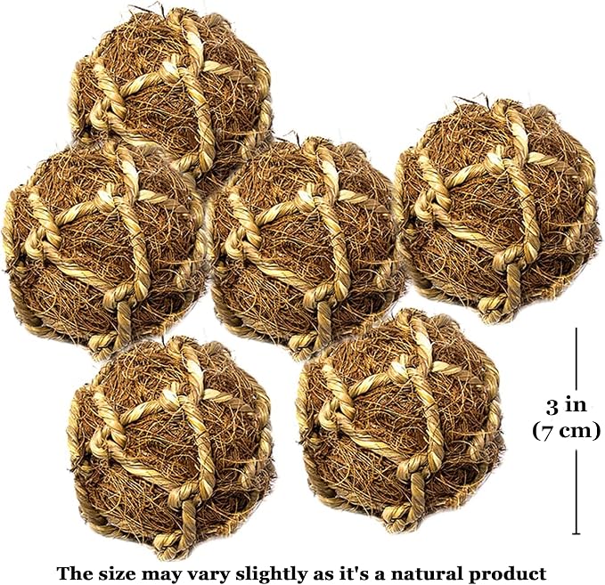 SunGrow Assorted Rabbit & Cat Chew Balls, Teething Activity Toy - Image 7
