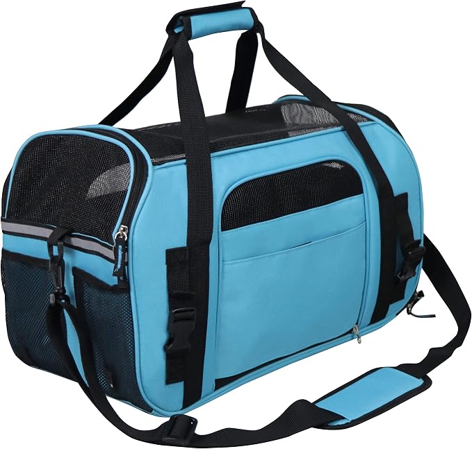 EliteField Soft Pet Carrier Soft Sided Dog Puppy Cat Carrier Travel Bag - Image 7