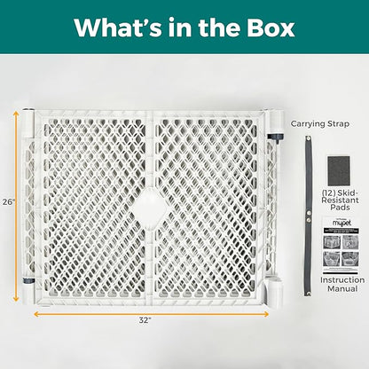 MyPet Petyard Passage: 5.5 Ft. Wide Customizable Folding Dog Playpen - Image 9