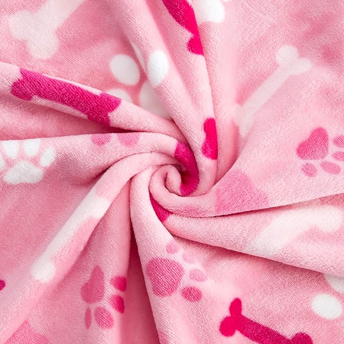 Allisandro Luxurious Dog Blanket, 350 GSM Super Fuzzy Microplush Fleece Pet - Image 2