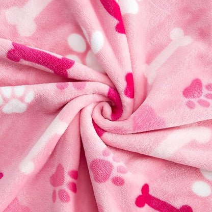 Allisandro Luxurious Dog Blanket, 350 GSM Super Fuzzy Microplush Fleece Pet - Image 2