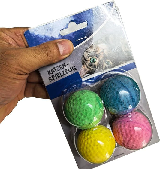 Cat Foam Ball Cat Sponge Ball Toy Soccer Toy - Image 2
