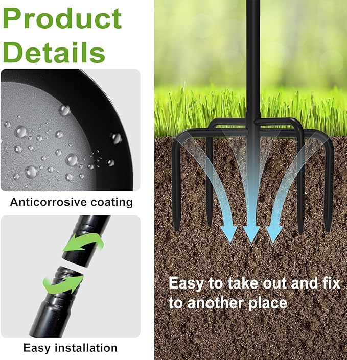 38In Freestanding Bird Bath for Outside, Detachable Birdbaths - Image 4