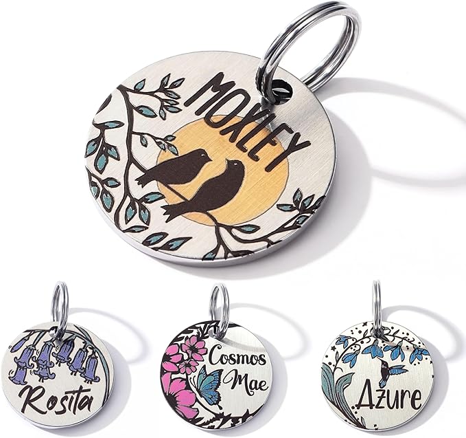 MYXGY Dog Tags Personalized, Engraved Dog Tags by MYXGY