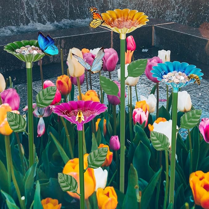4 Pack Bee Watering Station, Bee Bath - Image 3