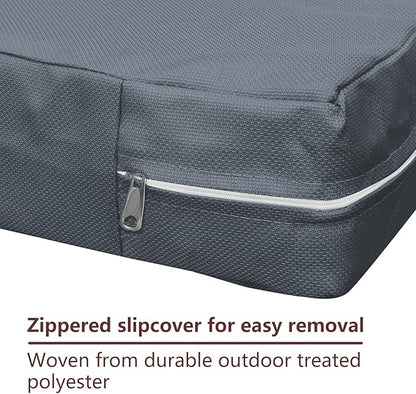 Waterproof Dog Bed Protector. Washable Removable Orthopedic, Cooling Gel and - Image 3