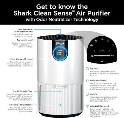 Shark HP132 Clean Sense Air Purifier - Image 11
