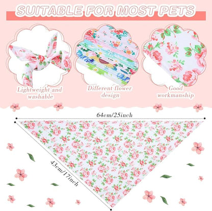 Silkfly 50 Pieces Spring Bandanas - Image 3