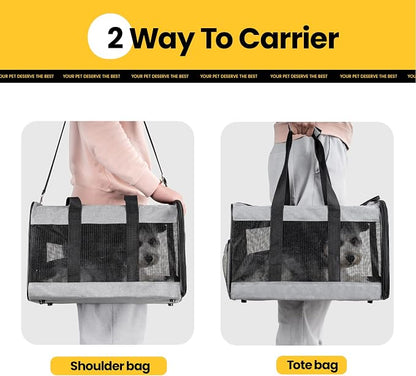 Dog Carrier Soft Sided, Large Cat Carrier - Image 6