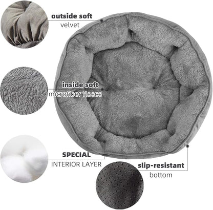Asvin Small Dog Bed for Small Dogs, Cat Beds for Indoor Cats, Pet Bed for Puppy - Image 4