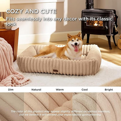 Bedsure ComfyFleece™ Cute Dog Beds Large Sized Dog - Image 3