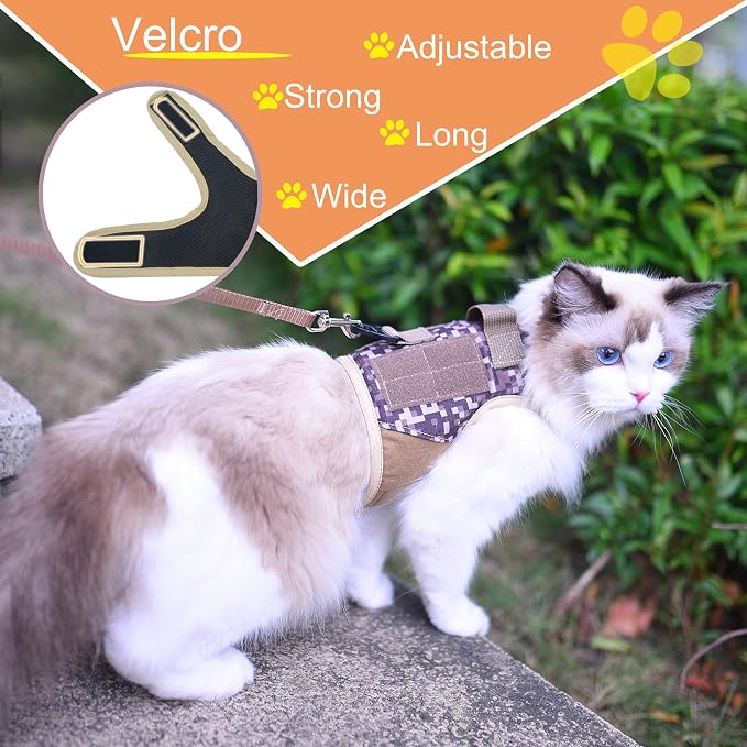 Tactical Kitty Harness and Leash - Image 5