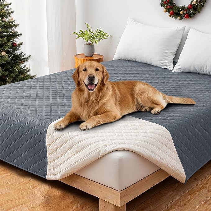 Waterproof Couch Covers for Pets, Waterproof Dog Bed Cover, Anti-Slip Soft Dog by CYCMACOHOME