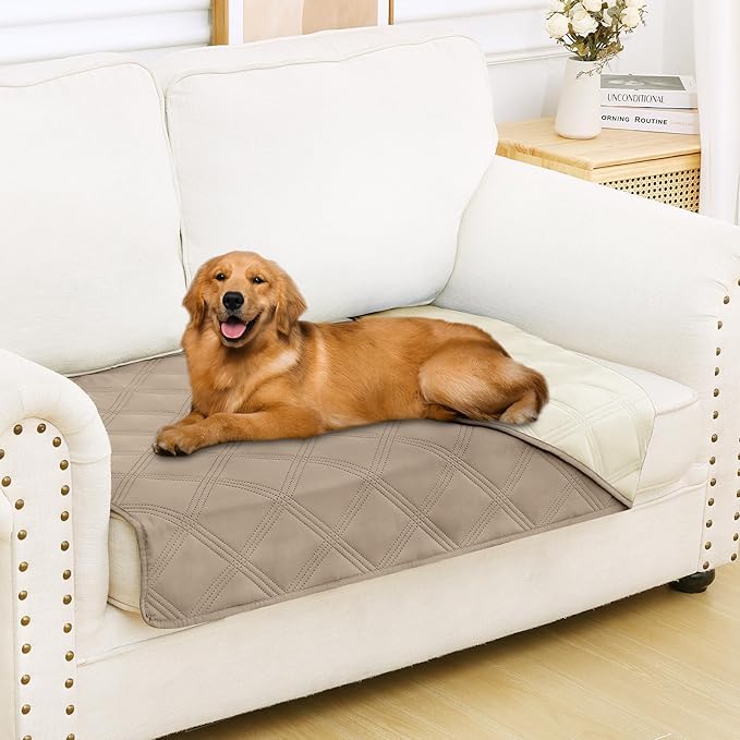 Smiry Waterproof Dog Bed Cover Blanket 30x53, Soft Reversible Pet Blanket by Smiry
