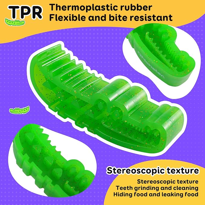 A refillable chew Toy for Small, and Large Dogs. A Three-in-one Indestructible - Image 3