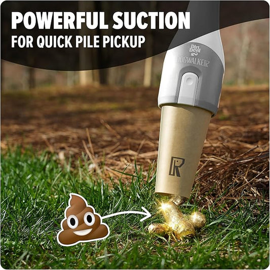 Dirt Devil Dogwalker Pet Waste Vacuum, Portable Handheld Vacuum, No-Contact - Image 2