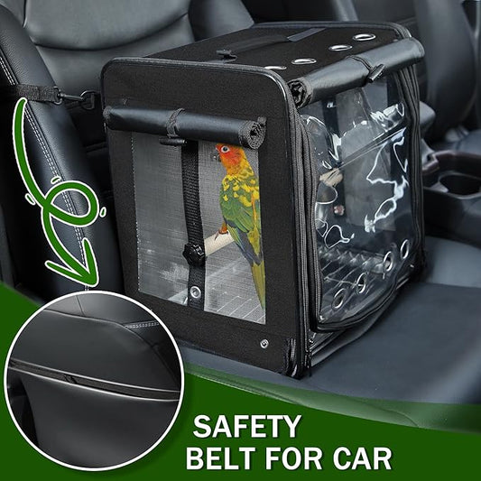 Suertree Bird Carrier with Seat Belt - Image 2