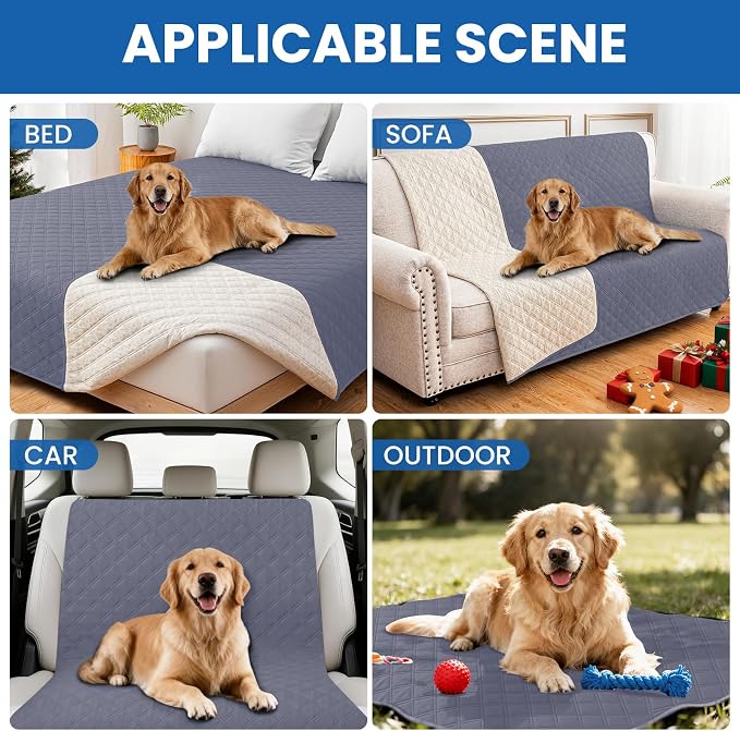 Waterproof Dog Bed Cover, Non-Slip Dog Blanket - Image 5