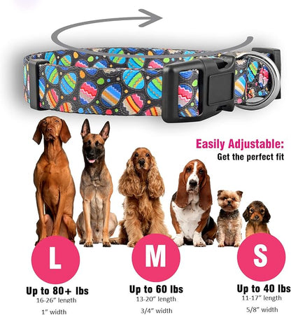 Native Pup Easter Dog Collar, Cute Spring Gift - Image 3