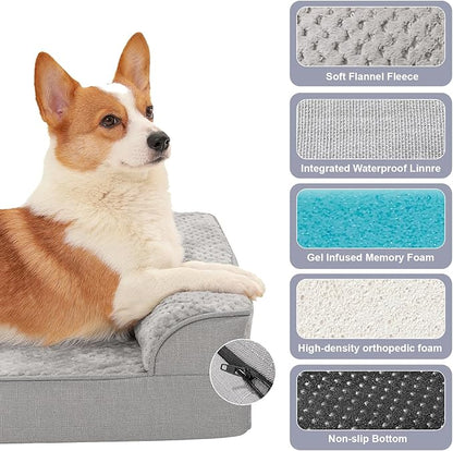 Orthopedic Dog Beds for Large Dogs, Memory Foam Dog Beds Large Sized Dogs - Image 3